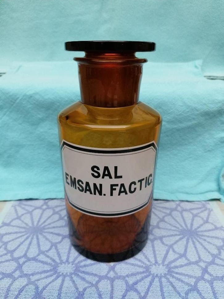 Medische curiosa apotheekbokaal met Art Deco flair ca 1925, Antiek en Kunst, Curiosa en Brocante, Ophalen of Verzenden