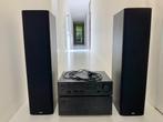 Set Luxman versterker + B&W luidsprekers, Zo goed als nieuw, 120 watt of meer, Stereo, Ophalen