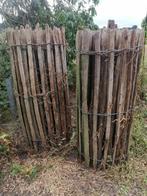 Kastanje afsluiting, Tuin en Terras, Ophalen, Gebruikt, Hout, Spijlenhekwerk