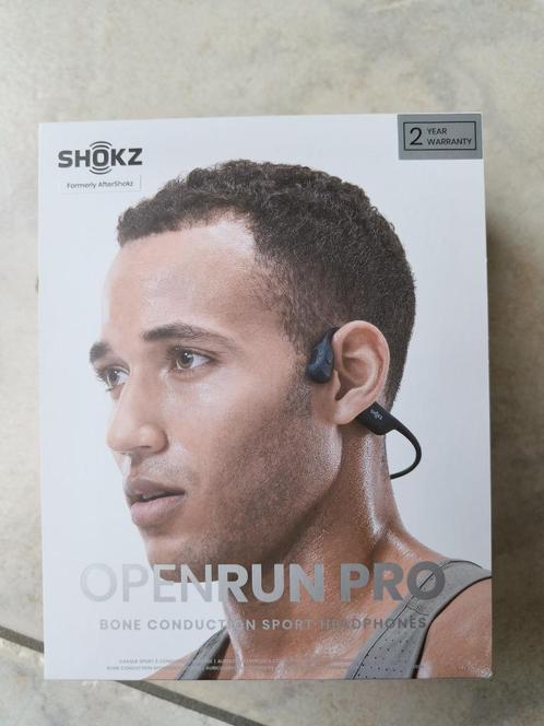 Shokz Openrun Pro, Audio, Tv en Foto, Hoofdtelefoons, Zo goed als nieuw, Overige merken, Draadloos, Bluetooth, Ophalen of Verzenden