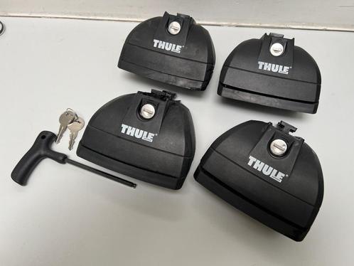 Thule Rapid System 753 + Kit 4042 – voetenset + flush railin, Auto diversen, Dakdragers, Gebruikt, Ophalen
