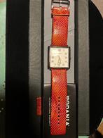 Rodania Heren horloge jaren 70 goede staat, Verzenden, Polshorloge, Met bandje