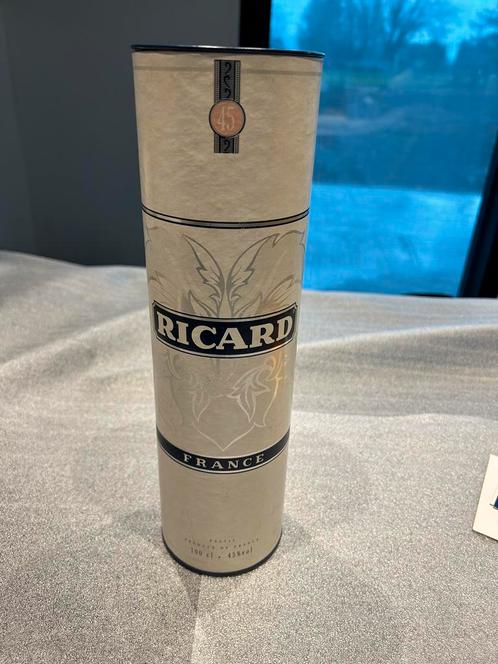 Doos voor Ricard fles 100cl. Leeg, Verzamelen, Merken en Reclamevoorwerpen, Zo goed als nieuw