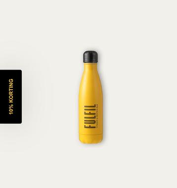 Nieuwe waterfles van FULFIL beschikbaar voor biedingen