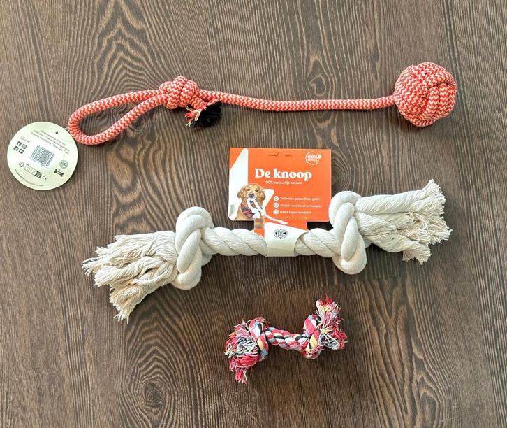 Grands jouets à mâcher chien 47+45 cm NEW, Dieren en Toebehoren, Hondenspeelgoed, Nieuw, Kauwspeelgoed, Ophalen