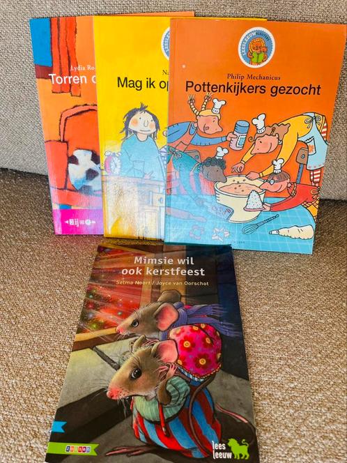 Lot van 4 boeken voor Kinderen! LeesLeeuw Kleuters📚, Boeken, Kinderboeken | Jeugd | onder 10 jaar, Zo goed als nieuw, Fictie algemeen