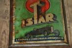 Bidon huile ISTAR 1930 / shell aeroshell mobiloil yacco, Collections, Marques & Objets publicitaires, Enlèvement ou Envoi