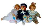 3 poupées en porcelaine Promenade - NEUVES, Collections, Poupées, Envoi, Neuf