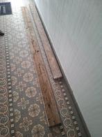 2 houten steunbalken +-3m lang, Doe-het-zelf en Bouw, Hout en Planken, Ophalen, Zo goed als nieuw