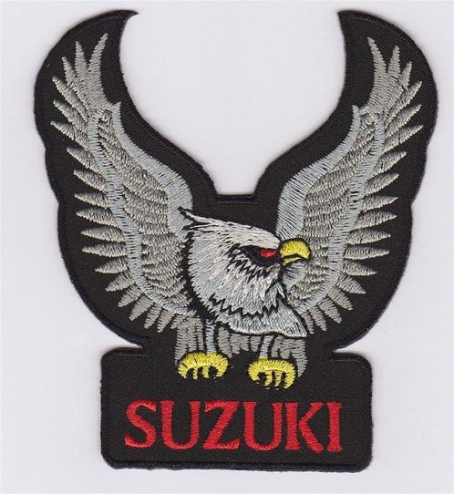 Suzuki Eagle stoffen opstrijk patch embleem #2, Motoren, Accessoires | Overige, Nieuw, Verzenden