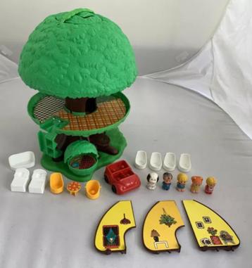 Tree Tots Tree House Play Tree House Kenner 1977 Vintage, Envoi, Comme neuf