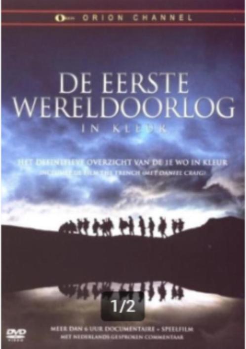 De Eerste Wereldoorlog In Kleur + film The Trench (3 dvd’s), Cd's en Dvd's, Dvd's | Documentaire en Educatief, Boxset, Ophalen of Verzenden