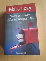 Marc Levy - Toutes ces choses qu'on ne s'est pas dîtes, Boeken, Ophalen of Verzenden, Zo goed als nieuw, Marc Levy