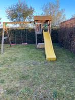 Speeltoren cottage 2-swing junglegym, Kinderen en Baby's, Gebruikt, Glijbaan, Ophalen