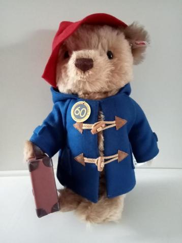 Steiff Paddington Bear 60TH Anniversary Limited Edition.