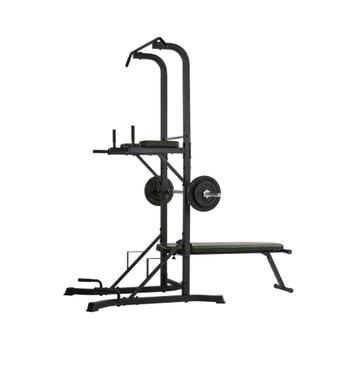 Benchpress power rack tunturi, Sport en Fitness, Ophalen, Zo goed als nieuw, Overige typen