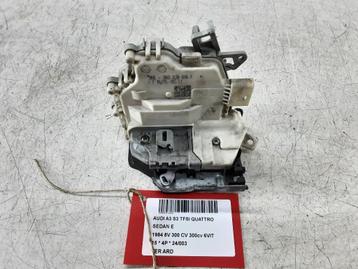SERRURE DE PORTE ARRIÈRE DROITE S3 Limousine (8VM / 8VS), Utilisé, Droite, Audi