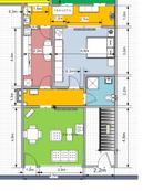 Châtelet appartement 70m² au RdC à louer, 50 m² ou plus, Charleroi