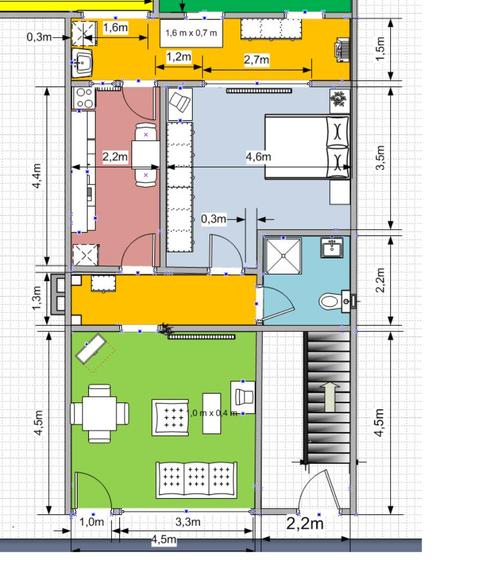 Châtelet appartement 70m² au RdC à louer, Immo, Appartements & Studios à louer, Charleroi, 50 m² ou plus