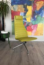 Capellini Lotus Attesa High back leather swivel relax chair, Italian, modern, design, retro, Cuir, Enlèvement ou Envoi
