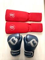 Lot de gant de boxe et de protege tibias, Enlèvement, Utilisé, Gants de boxe