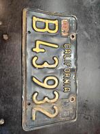 Amerikaanse nummerplaat vintage retro, Enlèvement