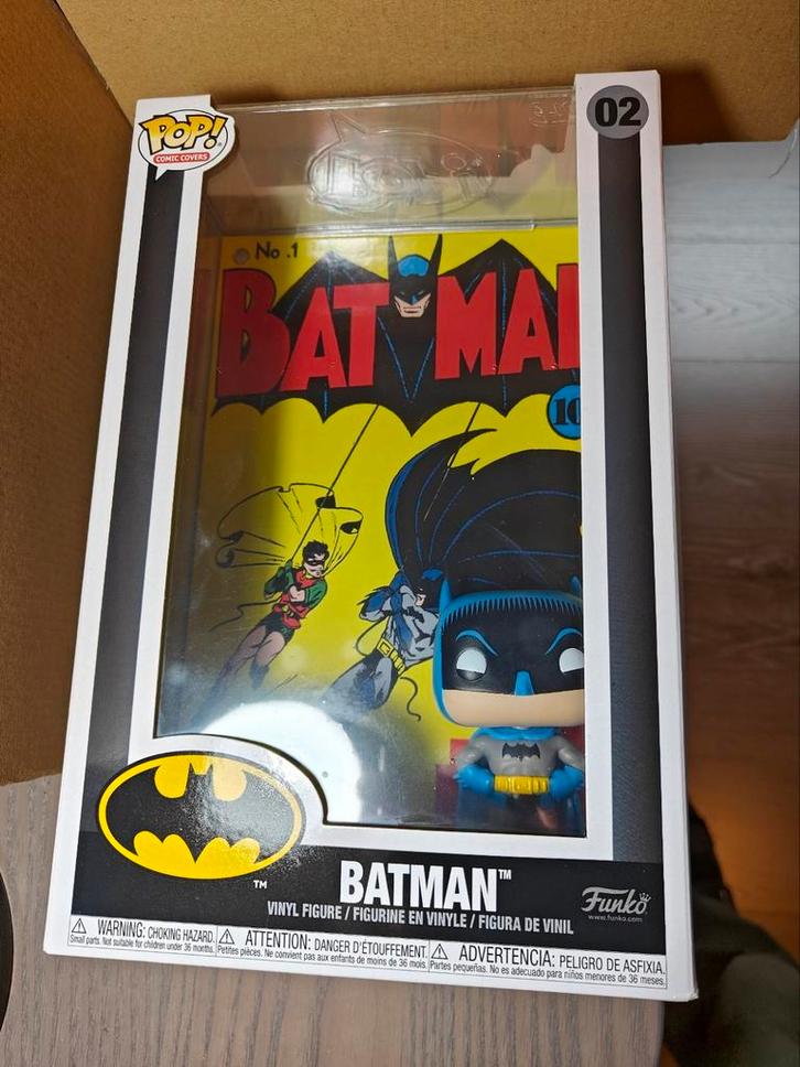 Funko Pop. Comic Covers, Batman 1, Collections, Jouets miniatures, Comme neuf, Enlèvement ou Envoi