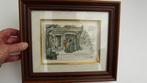 Anton Pieck : 2 werken in identieke lijsten, Antiek en Kunst, Ophalen of Verzenden