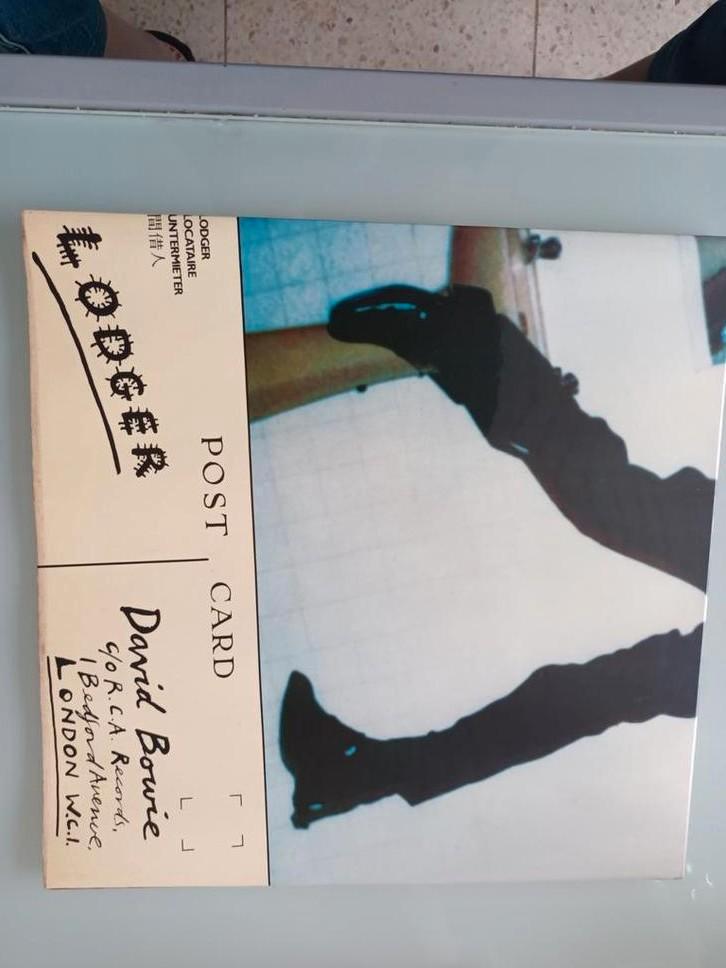 David Bowie, locataire. 1ère presse britannique., CD & DVD, Vinyles | Pop, Comme neuf, 1980 à 2000, 12 pouces, Enlèvement ou Envoi