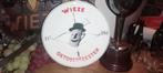 Brasserie bierbord Oktoberfeesten 1966 Wieze, Ophalen of Verzenden, Gebruikt, Reclamebord, Plaat of Schild, Overige merken