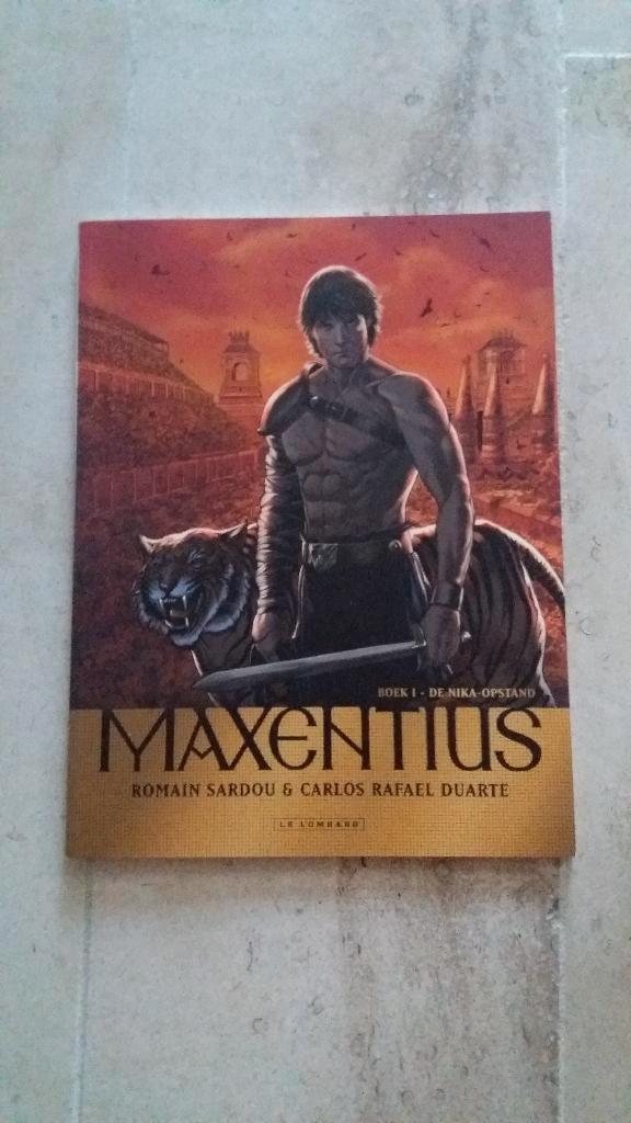 Maxentius/Alain Chevallier/De Brokkenmakers/..., Boeken, Stripverhalen, Gelezen, Ophalen of Verzenden