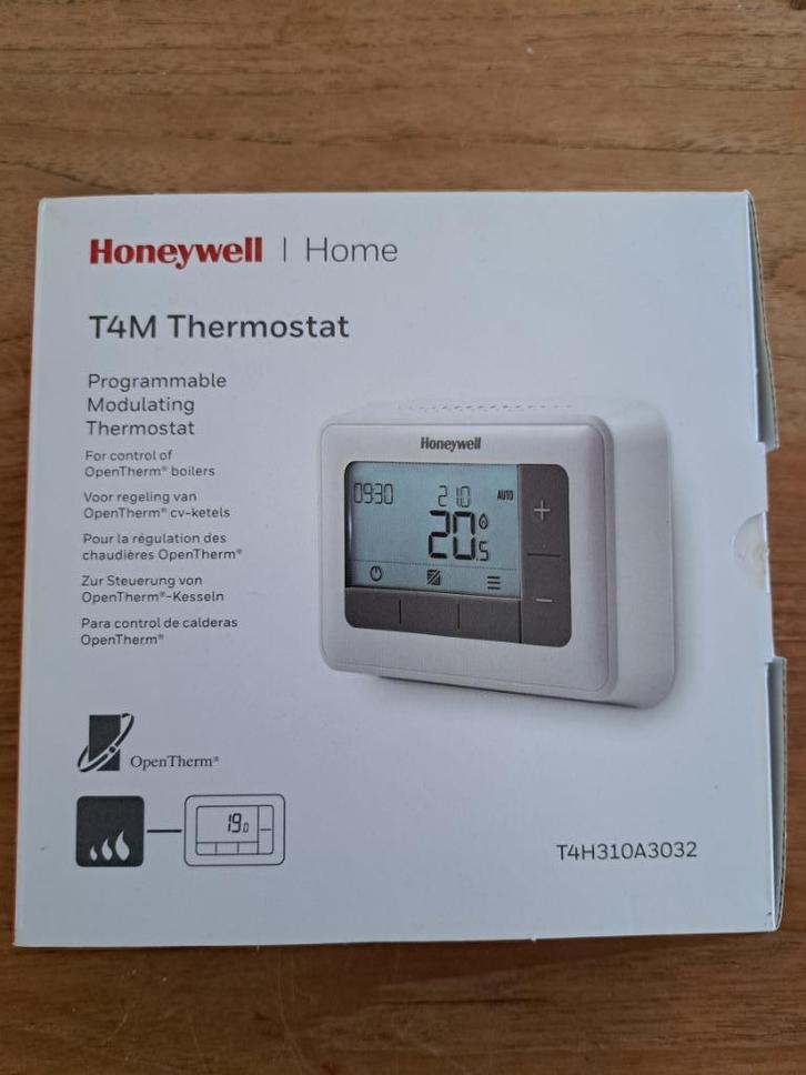 Honeywell T4M modulerende thermostaat, Doe-het-zelf en Bouw, Thermostaten, Nieuw, Ophalen