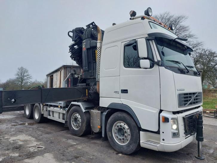 Volvo FH480 Kraanwagen, Zakelijke goederen, Machines en Bouw | Kranen en Graafmachines, Kraan, Ophalen