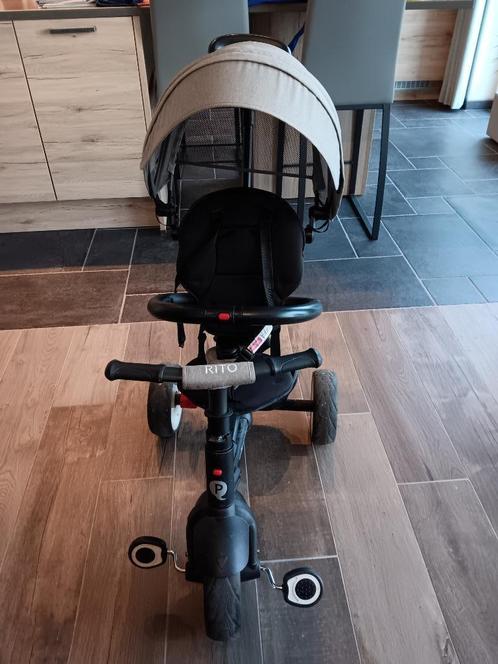 QPlay Rito Driewieler 3 in 1, Kinderen en Baby's, Buggy's, Gebruikt, Overige merken, Verstelbare rugleuning, Zonnekap, Ophalen