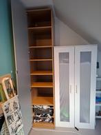 Armoire Pax avec porte miroir, Huis en Inrichting, Ophalen, Gebruikt, 200 cm of meer, Eikenhout