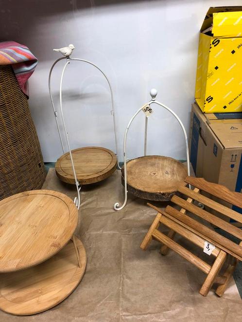 Etagères voor alle gelegenheden, Huis en Inrichting, Woonaccessoires | Etagères, Zo goed als nieuw, Ophalen
