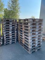 Palettes européennes 80x120 cm +- 100 pièces + autres, Bricolage & Construction, Moins de 200 cm, Autres essences de bois, Utilisé
