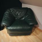 Gratis zetel eenzit (leer), Huis en Inrichting, Ophalen, Gebruikt, Eenpersoons, Leer