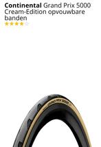 Continental Grand Prix 5000 Cream-Edition opvouwbare banden, Ophalen of Verzenden, Nieuw