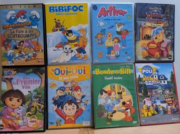 Lot de 34 DVD enfants  beschikbaar voor biedingen