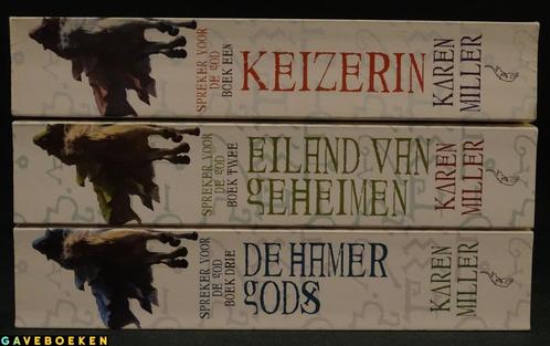 Spreker voor de god - Karen Miller - Luitingh Sijthoff - 3x, Boeken, Fantasy, Gelezen, Ophalen of Verzenden