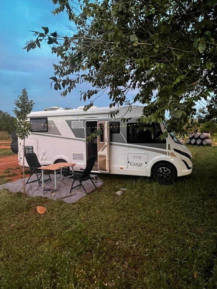 Camping Car - McLouis Carat 870 – 2021, Caravans en Kamperen, Mobilhomes, Particulier, tot en met 4, Integraal, McLouis, Fiat