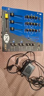 Table de mixage Eso Beat 3 pistes, Ophalen, Zo goed als nieuw, Minder dan 5 kanalen, Microfooningang