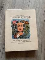 (JORIS MINNE HOUTGRAVURES) Thérèse Etienne, Antiek en Kunst, Ophalen of Verzenden