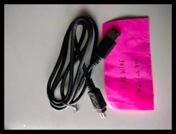 Firewire  (cable pour carte son, video ou disque dur), Informatique & Logiciels, Enlèvement ou Envoi, LaCie, Externe, Utilisé