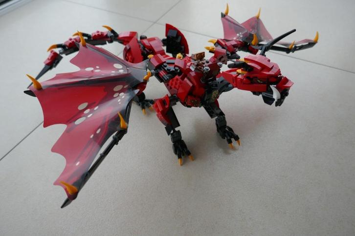 LEGO NINJAGO Firstbourne Draak - 70653, Kinderen en Baby's, Speelgoed | Duplo en Lego, Zo goed als nieuw, Lego, Complete set, Ophalen