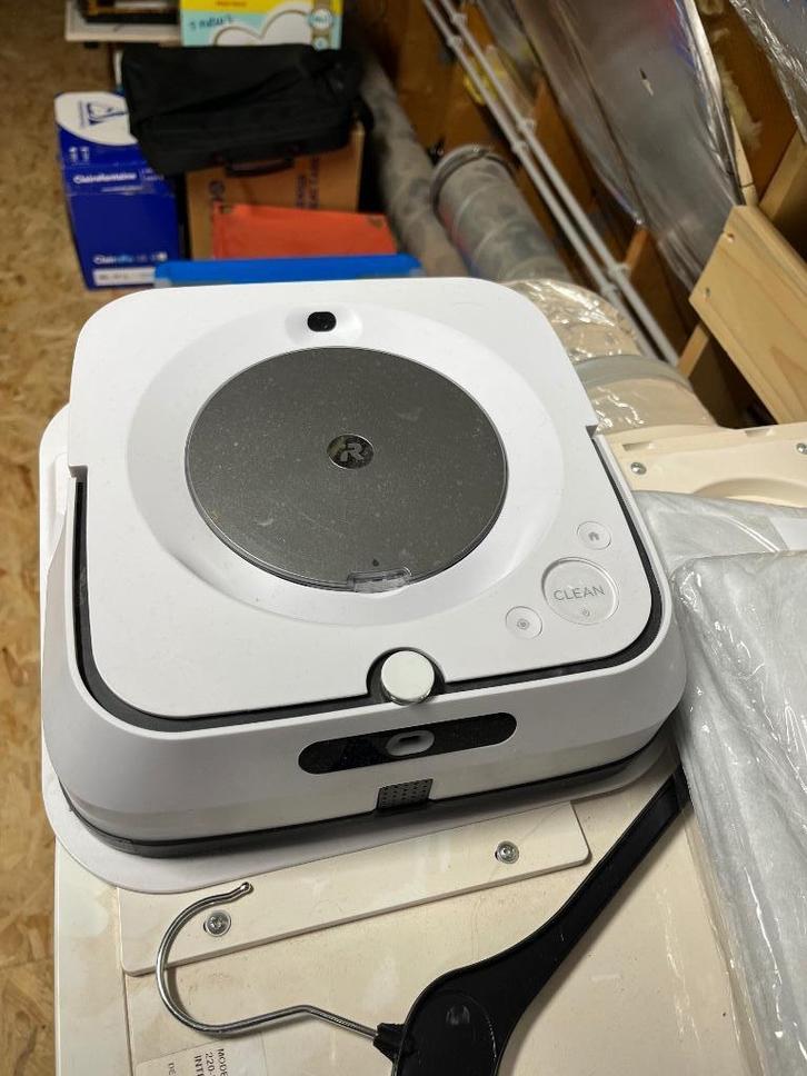 Dweilrobot iRobot Braava jet m6, Elektronische apparatuur, Stofzuigers, Zo goed als nieuw, Waterstofzuiger, Ophalen of Verzenden