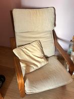 Relaxstoel POÄNG ikea, Huis en Inrichting, Ophalen, Gebruikt, 75 tot 100 cm, 50 tot 75 cm