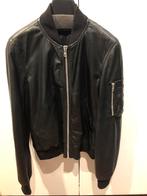 Rick owens flight bomber leather jacket, Kleding | Dames, Rick Owens, Zo goed als nieuw, Maat 36 (S), Zwart