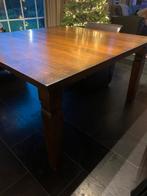 Mooie vierkante massief houten eettafel 150cm x 150cm, Huis en Inrichting, Tafels | Eettafels, Ophalen, Zo goed als nieuw